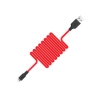 Кабель Hoco X21 Silicone Lightning charging cable Black & Red (X21)