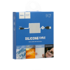Кабель Hoco X21 Silicone Micro charging cable Black & White