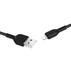 Кабель Hoco X20 Flash Lightning charging cable (L-1M) Black (X20)
