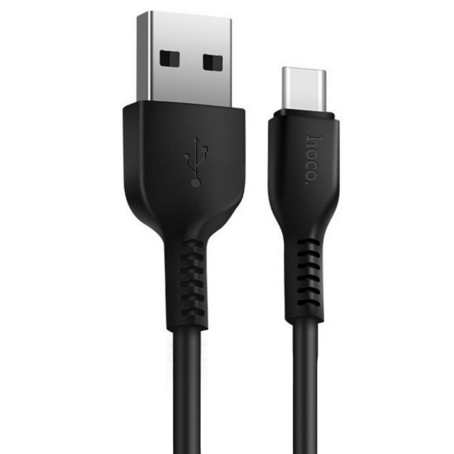 Кабель Hoco X20 Flash Type-c charging cable (L-3M) Black (X20)