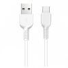 Кабель Hoco X20 Flash Type-c charging cable (L-3M) White (X20)