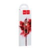 Кабель Hoco X14 Times speed Lightning charging cable,(L-1M) Red & Black (X14)