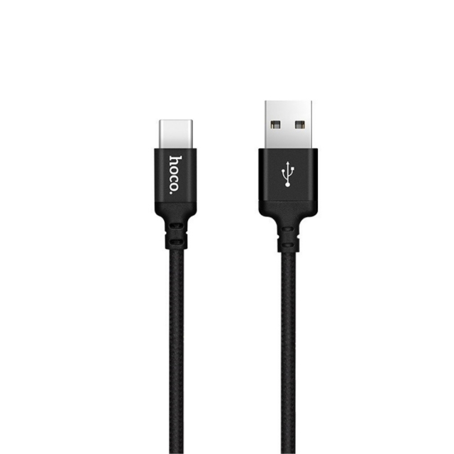 Кабель Hoco X14 Times speed Type-c charging cable,(L-1M) Black (X14)
