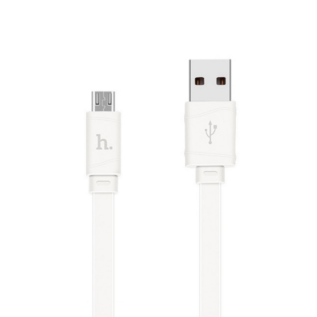 Кабель Hoco X5 Bamboo Micro charging Cable White  (X5)