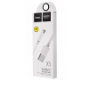 Кабель Hoco X5 Bamboo Micro charging Cable White  (X5)