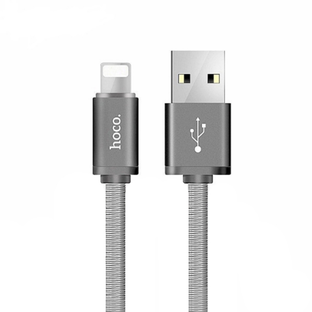 Кабель Hoco X2 knitted Lightning Charging cable Tarnish (X2)
