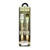 Кабель Hoco U14 Steel man Micro charging cable Gold (U14)