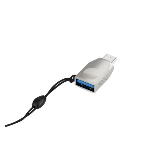 Адаптер Hoco UA9 Type-C OTG adapter Silver (UA9)