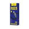 Кабель Hoco U58 Core charging data cable for Micro Black (U58)