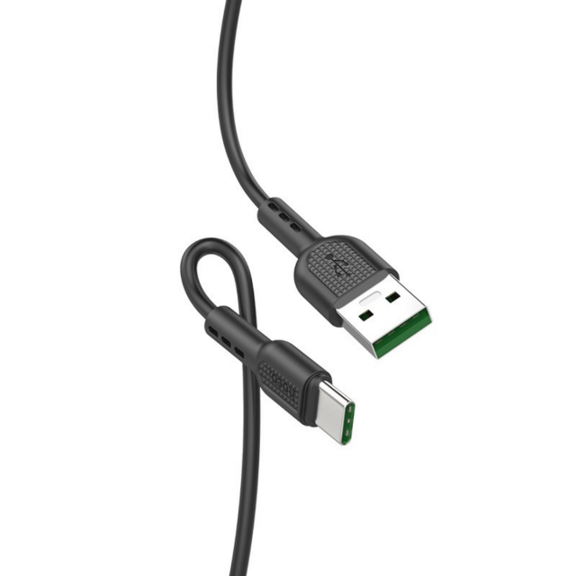 Кабель Hoco X33 Type-C 5A Surge charging data cable Black (X33)