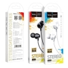 Наушники Hoco M60 Perfect sound universal earphones with mic Black (M60)