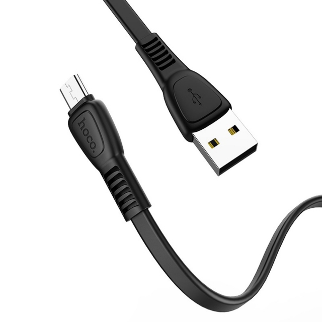 Кабель Hoco X40 Noah charging data cable for Micro Black (X40)