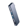 USB-хаб Baseus Harmonica Five-in-one HUB Adapter Gray
