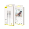 Кабель Baseus Horizontal Data Cable Type-C to iP PD 18W 1m Black