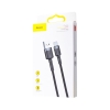 Кабель Baseus cafule Cable USB For Type-C 2A 3m Gray+Black (CATKLF-UG1)