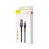 Кабель Baseus Cafule HW Quick Charging Data cable For Type-C 40W 1m Gray Black