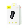 АЗП Baseus Circular Plastic A A 30W Dual QC3.0 Quick Car Charger Black