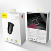 АЗП Baseus Circular Plastic A + C 30W PPS Car Charger Black