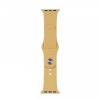 Ремешок Silicone Apple Watch 42/44/45/46/49 mm Beige