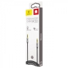 Кабель Baseus Yiven AUX Cable M30 1M Silver+Black (CAM30-BS1)
