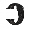Ремешок Nike Sport Apple Watch 42/44/45/46/49 mm Grey+Black (26)