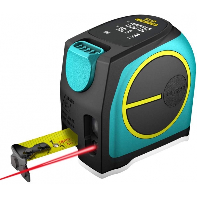 Рулетка Xiaomi Mileseey DT10 Laser Tape Measure 2-In-1 Grey Blue (DT10)