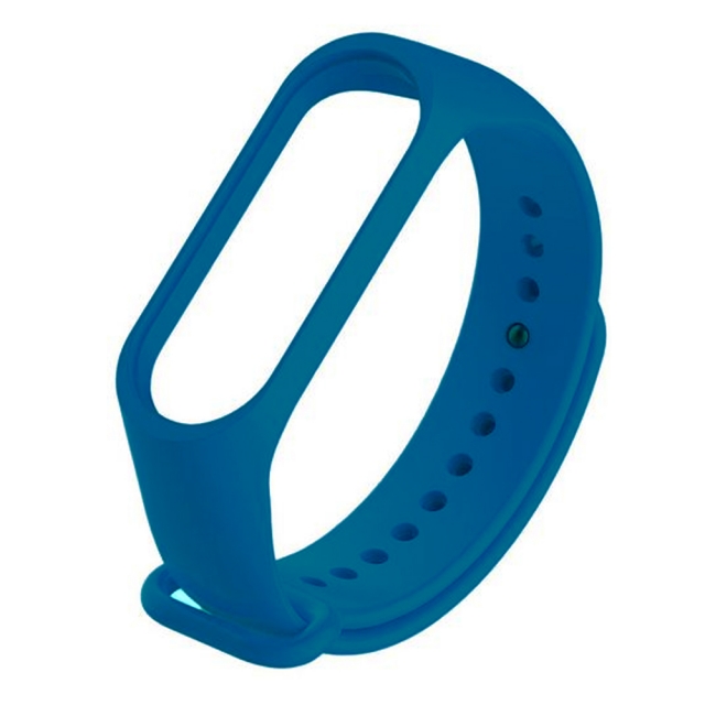 Ремешок Silicone Mi Band 5/6 Dark Blue (23)
