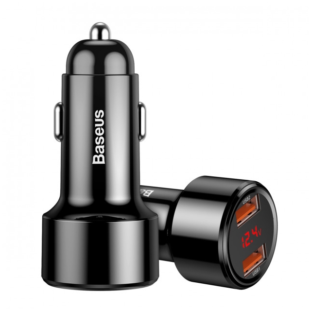 АЗП Baseus Magic Series Dual QC 45W Black