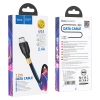 Кабель Hoco U92 Gold collar charging data cable for Micro Black (U92)