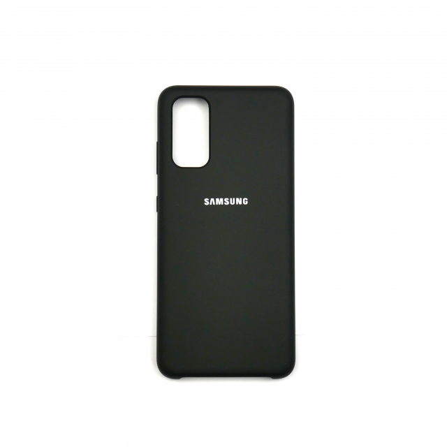 Чехол Jelly Silicone Case (No Logo) Samsung S20 Black (18)
