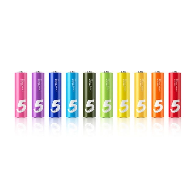 Батарейки Xiaomi Rainbow Battery 10 Grain AA ( NQD4000RT )