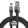 USB-хаб Baseus Square round 4 in 1 USB HUB Adapter(USB3.0 TO USB3.0*1+USB2.0*3) 1m Black (CAHUB-AY01