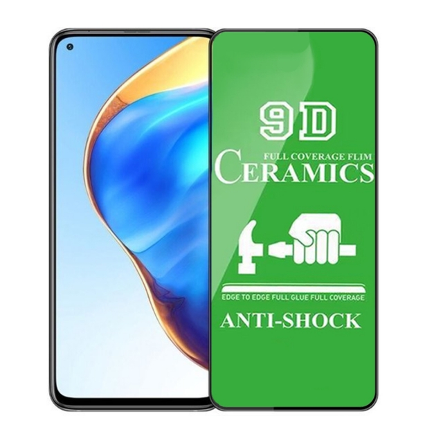Защитное стекло Ceramic Xiaomi Mi 10T/Mi 10T Pro Black