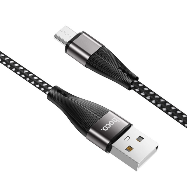 Кабель Hoco X57 Blessing charging data cable for Micro Black (X57)