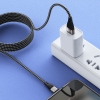 Кабель Hoco X57 Blessing charging data cable for Micro Black (X57)