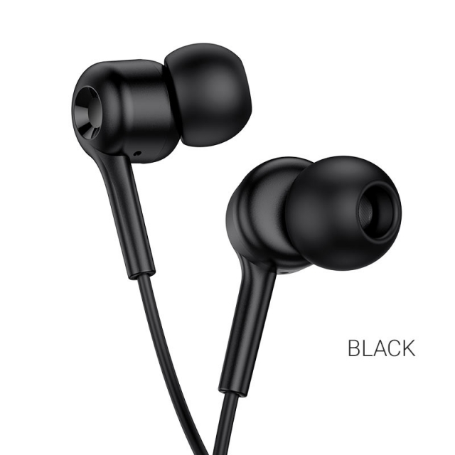 Наушники Hoco M82 La musique universal earphones with mic Black (M82)