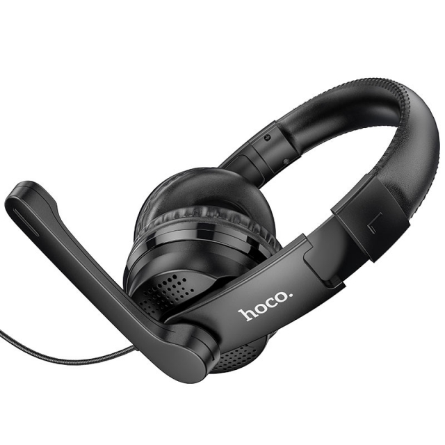 Наушники Hoco W103 Magic tour gaming headphones Black (W103)