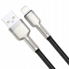Кабель Baseus Cafule Series Metal Data Cable USB to Lightning 2.4A 1m Black (CALJK-A01)