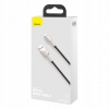 Кабель Baseus Cafule Series Metal Data Cable USB to Lightning 2.4A 1m Black (CALJK-A01)