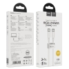 Кабель Hoco X51 High-power 100W charging data cable Type-C to Type-C ( L-1M ) White