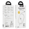 Кабель Hoco X51 High-power 100W charging data cable Type-C to Type-C ( L-2M ) White