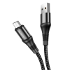 Кабель Hoco X50 Excellent charging data cable for Micro Black
