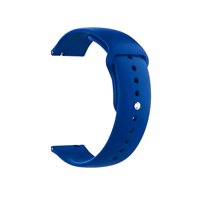 Ремешок Silicone 22 mm Watch Gear S3/ Watch 46 mm/Xiaomi Amazfit Blue Ultra