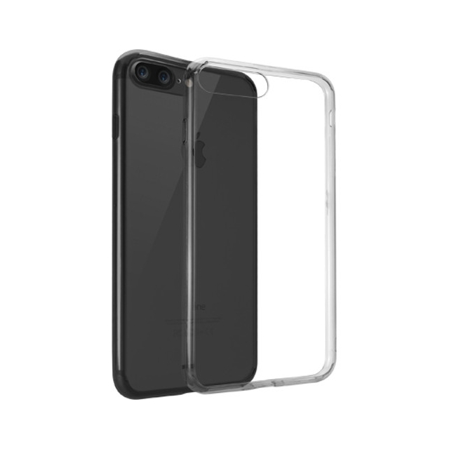 Чехол Silicone Case WS iPhone 7 Plus/8 Plus Прозрачный