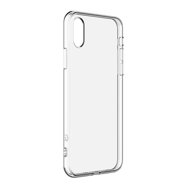 Чехол Silicone Case WS iPhone X/XS Прозрачный
