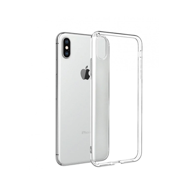 Чохол Silicone Case WS iPhone XS Max Прозорий
