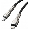 Кабель Baseus Cafule Series Metal Data Cable Type-C to Lightning PD 20W 1m Black