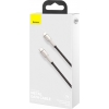 Кабель Baseus Cafule Series Metal Data Cable Type-C to Lightning PD 20W 1m Black