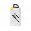 Кабель Baseus Tungsten Gold Fast Charging Data Cable USB to Lightning 2.4A 1m Black (CALWJ-01)