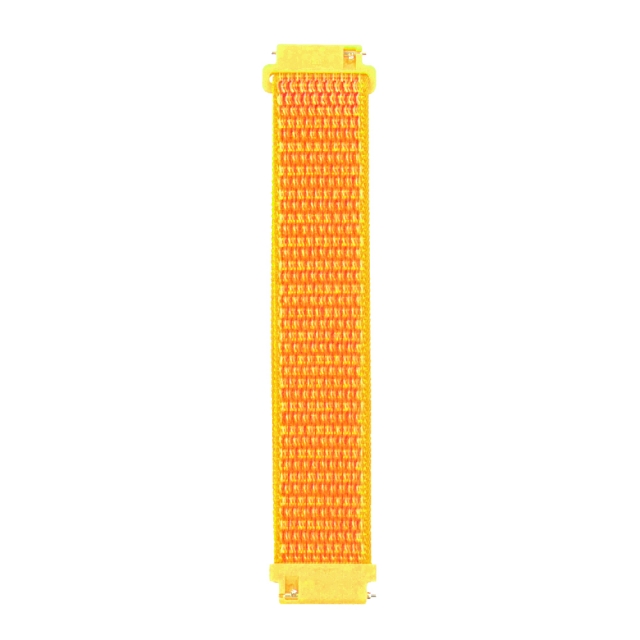 Ремешок Nylon 20 mm Watch Active/Galaxy S4 42 mm/Gear S2/Xiaomi Amazfit Light Orange